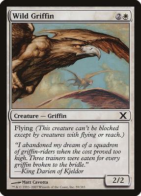 Wild Griffin card from 10th Edition