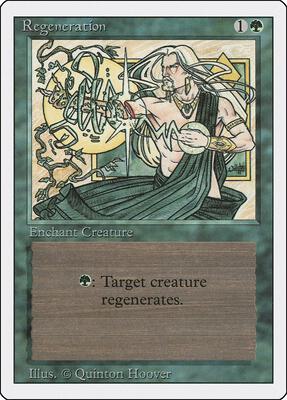 Regeneration card from Revised Edition