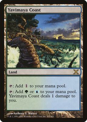 Yavimaya Coast card from 10th Edition