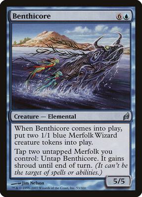 Benthicore card from Lorwyn