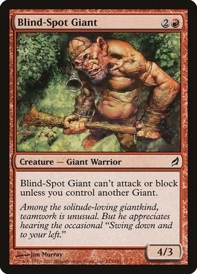 Blind-Spot Giant card from Lorwyn