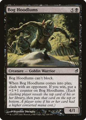 Bog Hoodlums card from Lorwyn