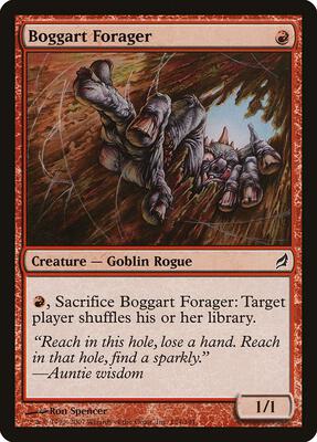 Boggart Forager card from Lorwyn