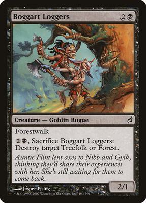 Boggart Loggers card from Lorwyn
