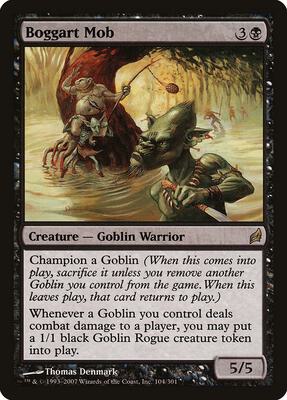 Boggart Mob card from Lorwyn