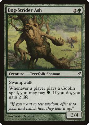 Bog-Strider Ash card from Lorwyn