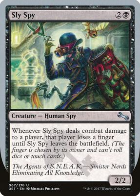 Sly Spy (C) card from Unstable