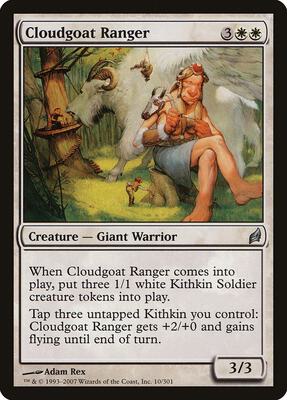 Cloudgoat Ranger card from Lorwyn