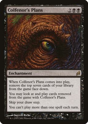 Colfenor's Plans card from Lorwyn