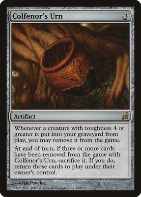 Colfenor's Urn card from Lorwyn