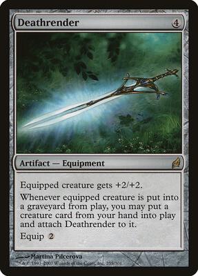 Deathrender card from Lorwyn