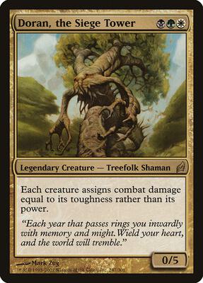 Doran, the Siege Tower card from Lorwyn
