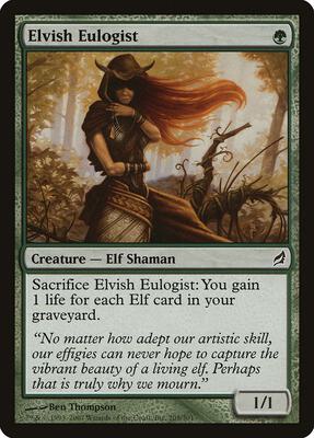 Elvish Eulogist card from Lorwyn