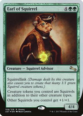Earl of Squirrel (Draft Weekend) card from Launch Party & Release Event Promos