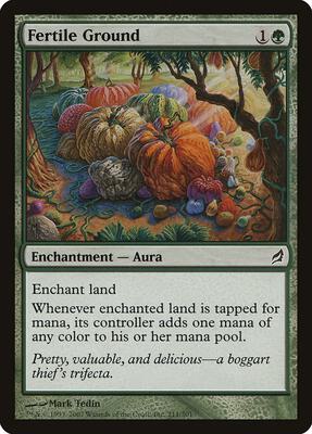 Fertile Ground card from Lorwyn