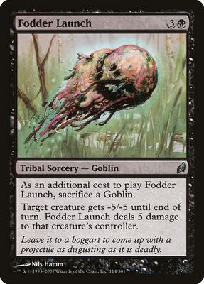Fodder Launch card from Lorwyn