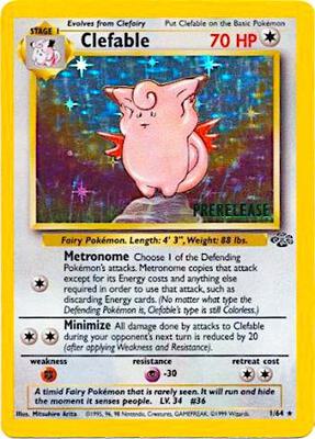 Clefable (Prerelease) card from WoTC Promo