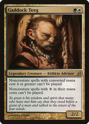 Gaddock Teeg card from Lorwyn