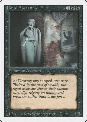 Royal Assassin card from Revised Edition