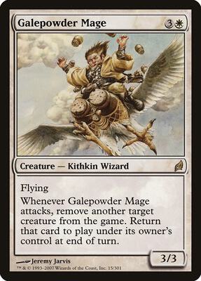 Galepowder Mage card from Lorwyn