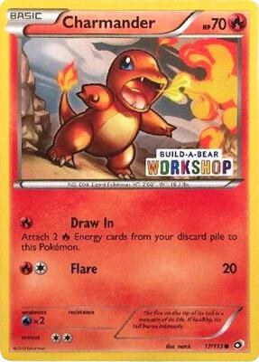 Charmander - 17/113 (Build-A-Bear Workshop Exclusive) card from Miscellaneous Cards & Products