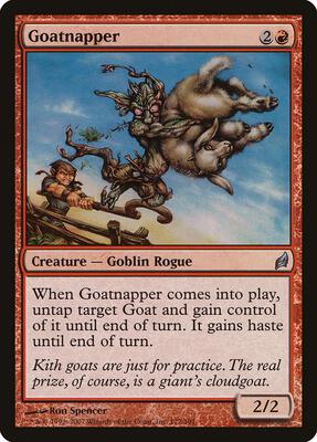 Goatnapper card from Lorwyn