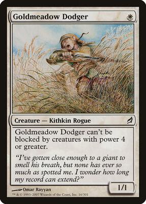 Goldmeadow Dodger card from Lorwyn