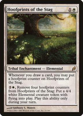 Hoofprints of the Stag card from Lorwyn