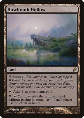 Howltooth Hollow card from Lorwyn