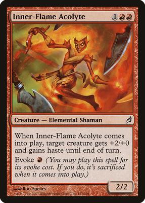 Inner-Flame Acolyte card from Lorwyn