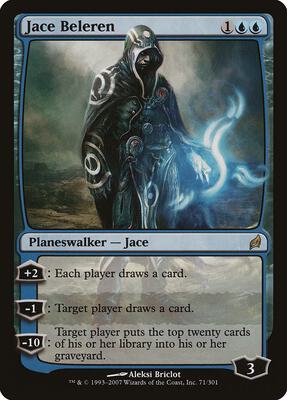 Jace Beleren card from Lorwyn