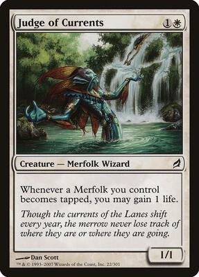 Judge of Currents card from Lorwyn