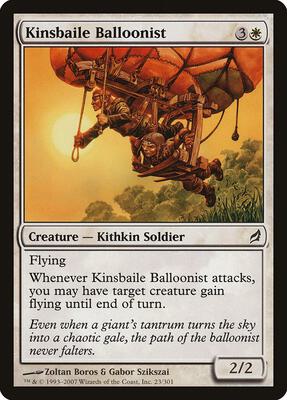 Kinsbaile Balloonist card from Lorwyn