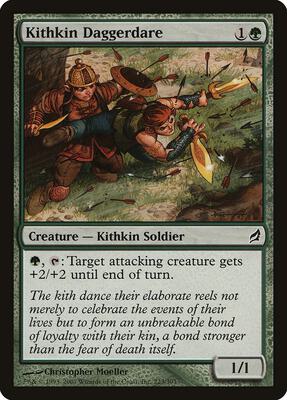 Kithkin Daggerdare card from Lorwyn