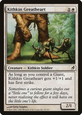 Kithkin Greatheart card from Lorwyn