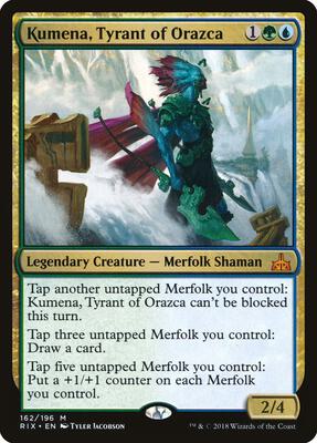 Kumena, Tyrant of Orazca card from Rivals of Ixalan
