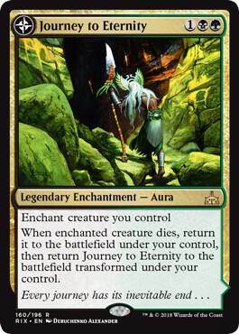Journey to Eternity card from Rivals of Ixalan