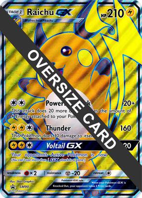 Raichu GX - SM90 card from Jumbo Cards