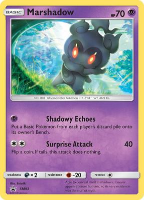 Marshadow - SM93 card from SM Promos