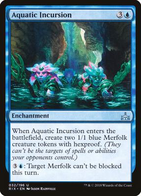 Aquatic Incursion card from Rivals of Ixalan