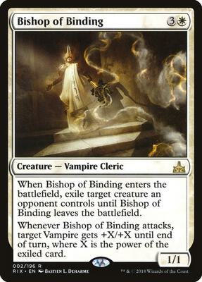 Bishop of Binding card from Rivals of Ixalan