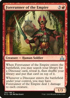 Forerunner of the Empire card from Rivals of Ixalan