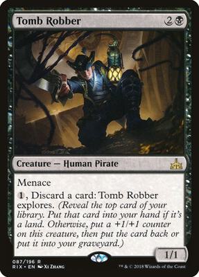 Tomb Robber card from Rivals of Ixalan