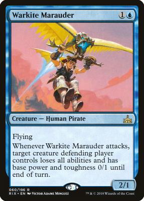 Warkite Marauder card from Rivals of Ixalan