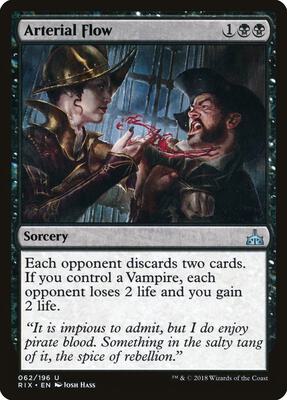 Arterial Flow card from Rivals of Ixalan