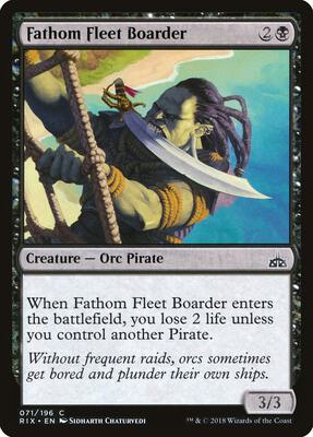 Fathom Fleet Boarder card from Rivals of Ixalan