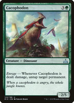 Cacophodon card from Rivals of Ixalan