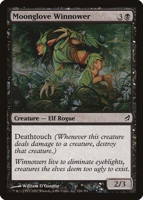 Moonglove Winnower card from Lorwyn