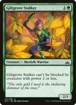 Giltgrove Stalker card from Rivals of Ixalan