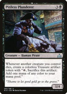 Pitiless Plunderer card from Rivals of Ixalan